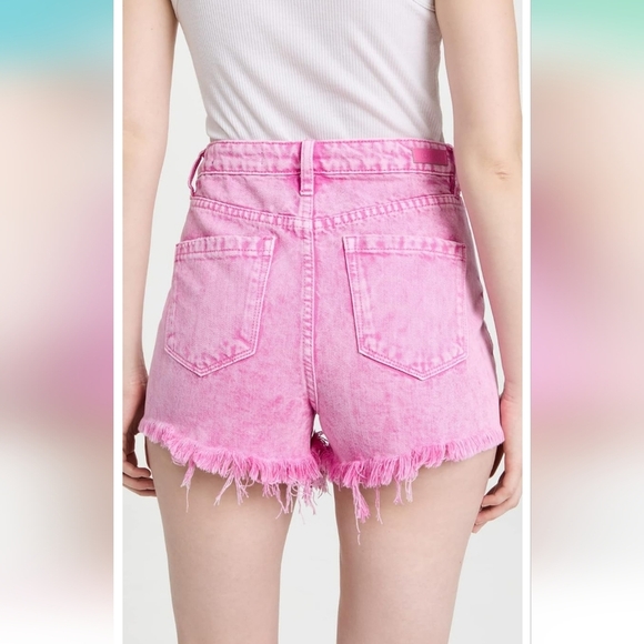 BlankNYC, The Reeve, High Rise Short, In Flamingo, Size 27 - Picture 9 of 12
